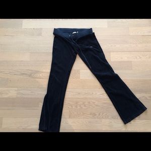 Navy Juicy sweat pants.